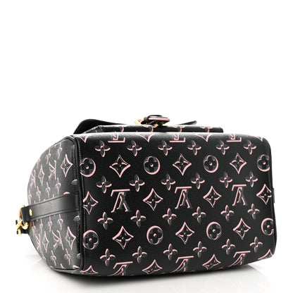 Louis Vuitton Monogram Fall for You Speedy Bandouliere 25 Black 4 of 10