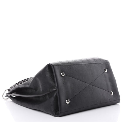 Louis Vuitton Mahina Carmel Hobo Black 4 of 8