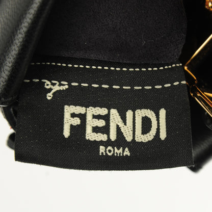 Fendi Nappa Micro Peekaboo Iconic Satchel Black 9 of 10