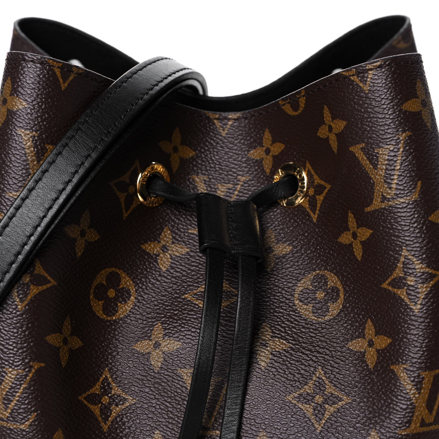 Louis Vuitton Monogram Neonoe MM Black 7 of 12