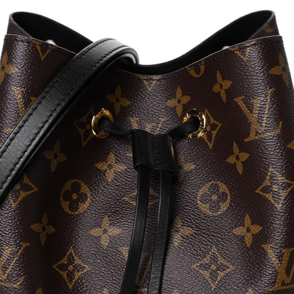 Louis Vuitton Monogram Neonoe MM Black 7 of 12