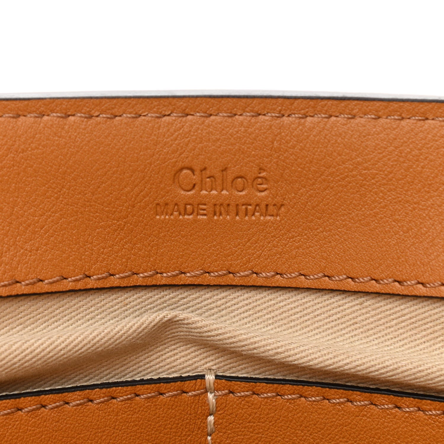 Chloe Calfskin Small Faye Day Shoulder Bag Tan 5 of 9