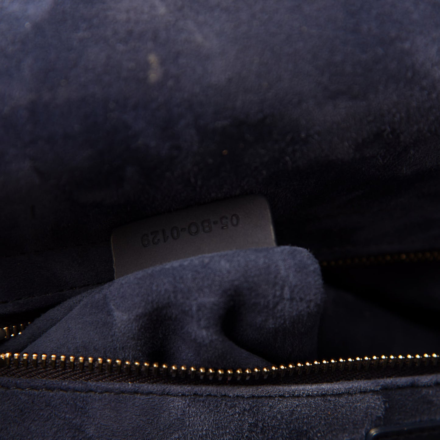 Ultra Matte Calfskin Cannage Large Lady Dior Blue