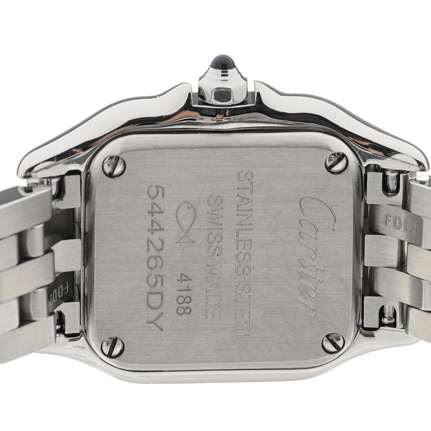 Stainless Steel 19mm Panthere Quartz Watch