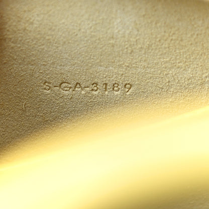 Celine Drummed Calfskin Nano Luggage Citron 7 of 12