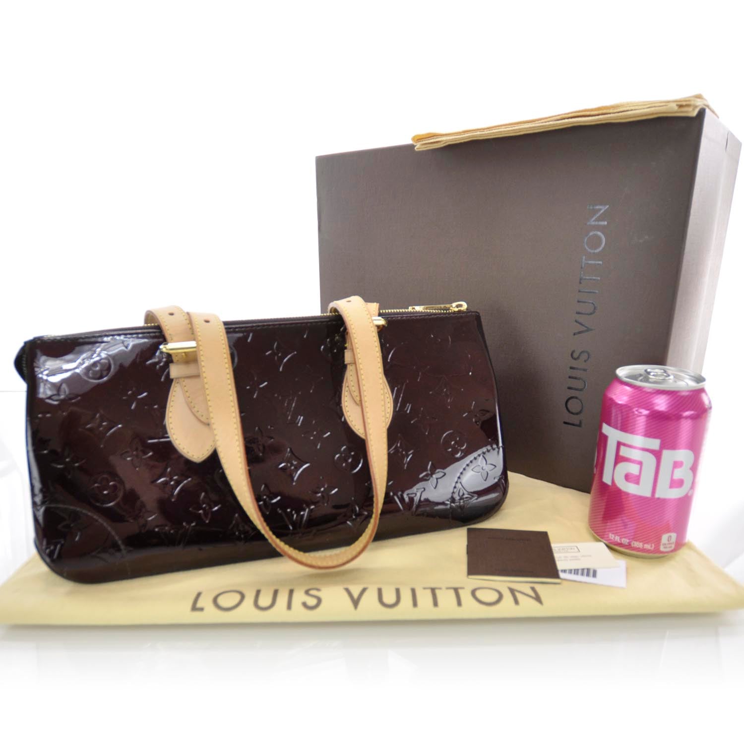 Louis Vuitton Vernis Rosewood Ave Amarante 3 of 7