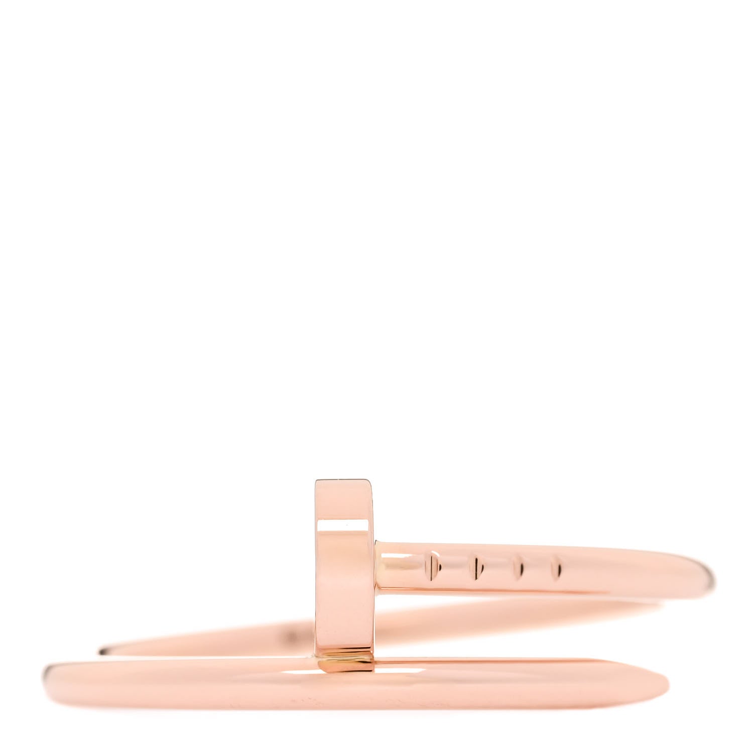 Cartier 18K Pink Gold Small Juste Un Clou Ring 61 9.5 1 of 4