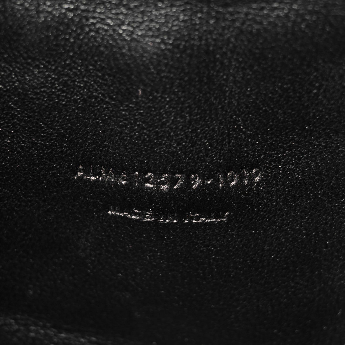 Grain De Poudre Matelasse Monogram Mini Lou Camera Bag Black