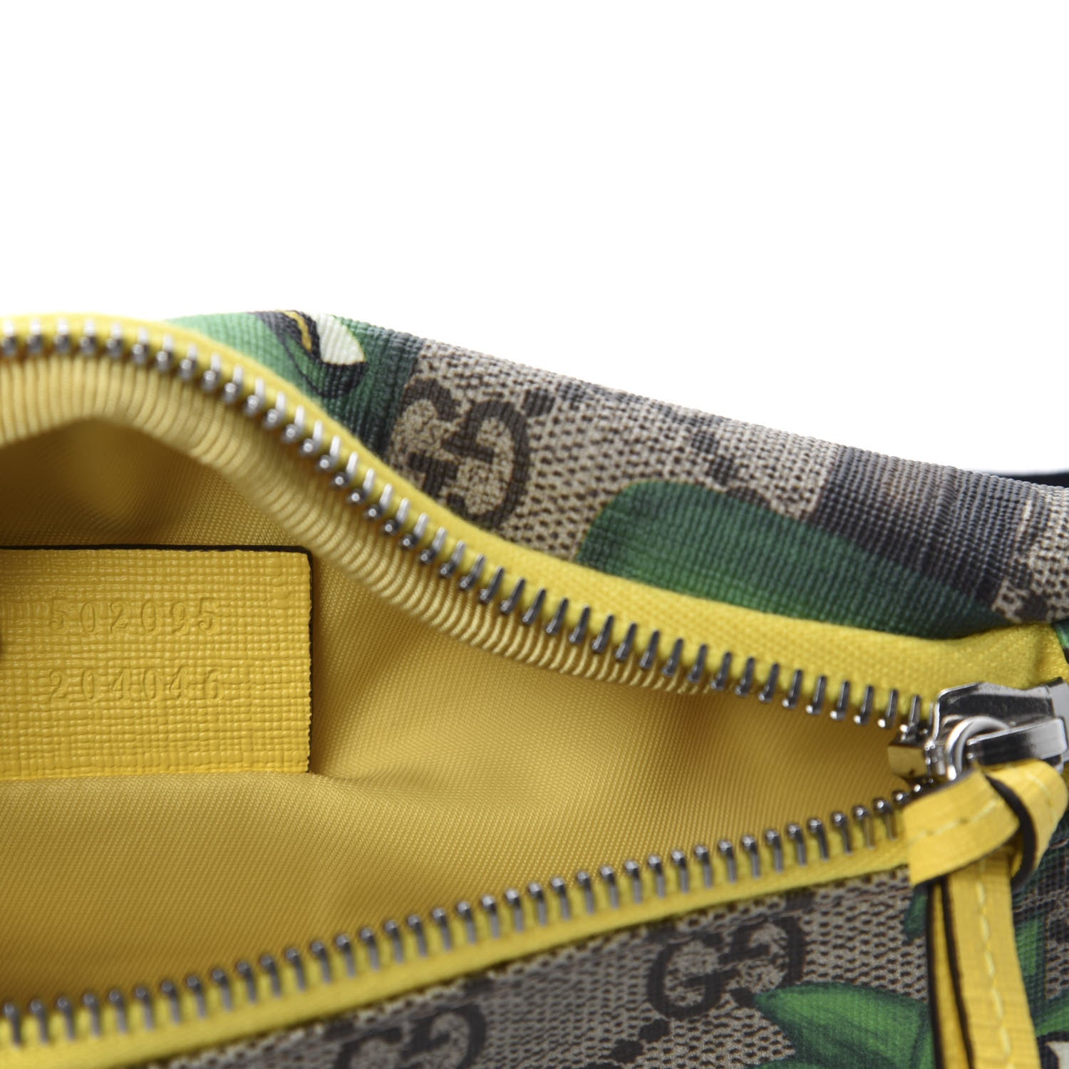 Gucci GG Supreme Monogram Smiling Plants Childrens Belt Bag Multicolor 9 of 10