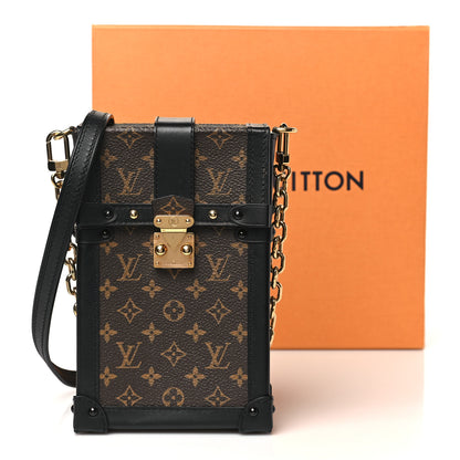 Louis Vuitton Monogram Pochette Trunk Verticale Black 10 of 10