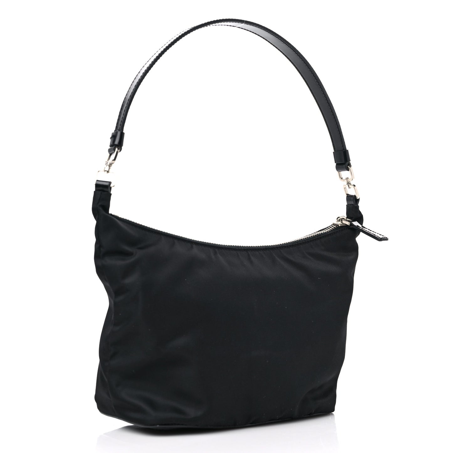 Tessuto Nylon Small Shoulder Bag Black