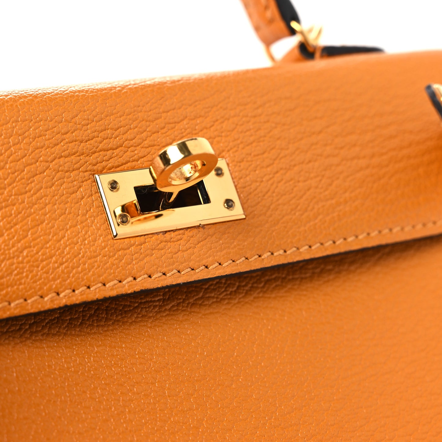 Chevre Mysore Mini Kelly Sellier 20 Jaune D'or