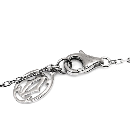 Cartier 18K White Gold Diamond SM D'Amour Pendant Necklace 5 of 5