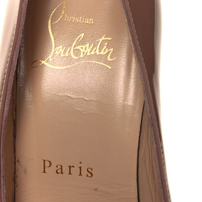 Christian Louboutin Patent Bianca 140 Pumps 35 Nude 7 of 7