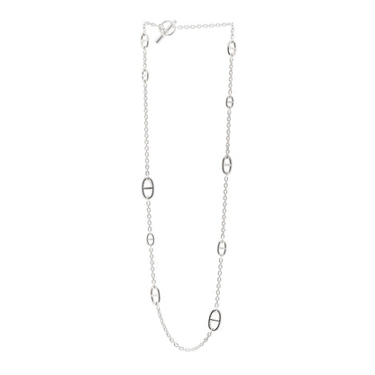 Hermes Sterling Silver Farandole Necklace 80 3 of 6