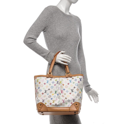 Louis Vuitton Monogram Multicolor Sharleen GM White 2 of 8