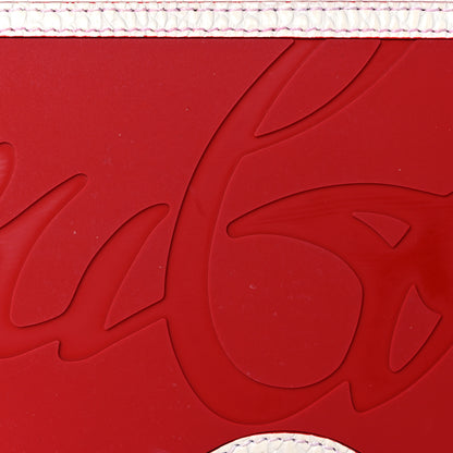 Christian Louboutin Calfskin Jurassic Embossed Spiked Large Cabarock Shopper Tote White 11 of 12