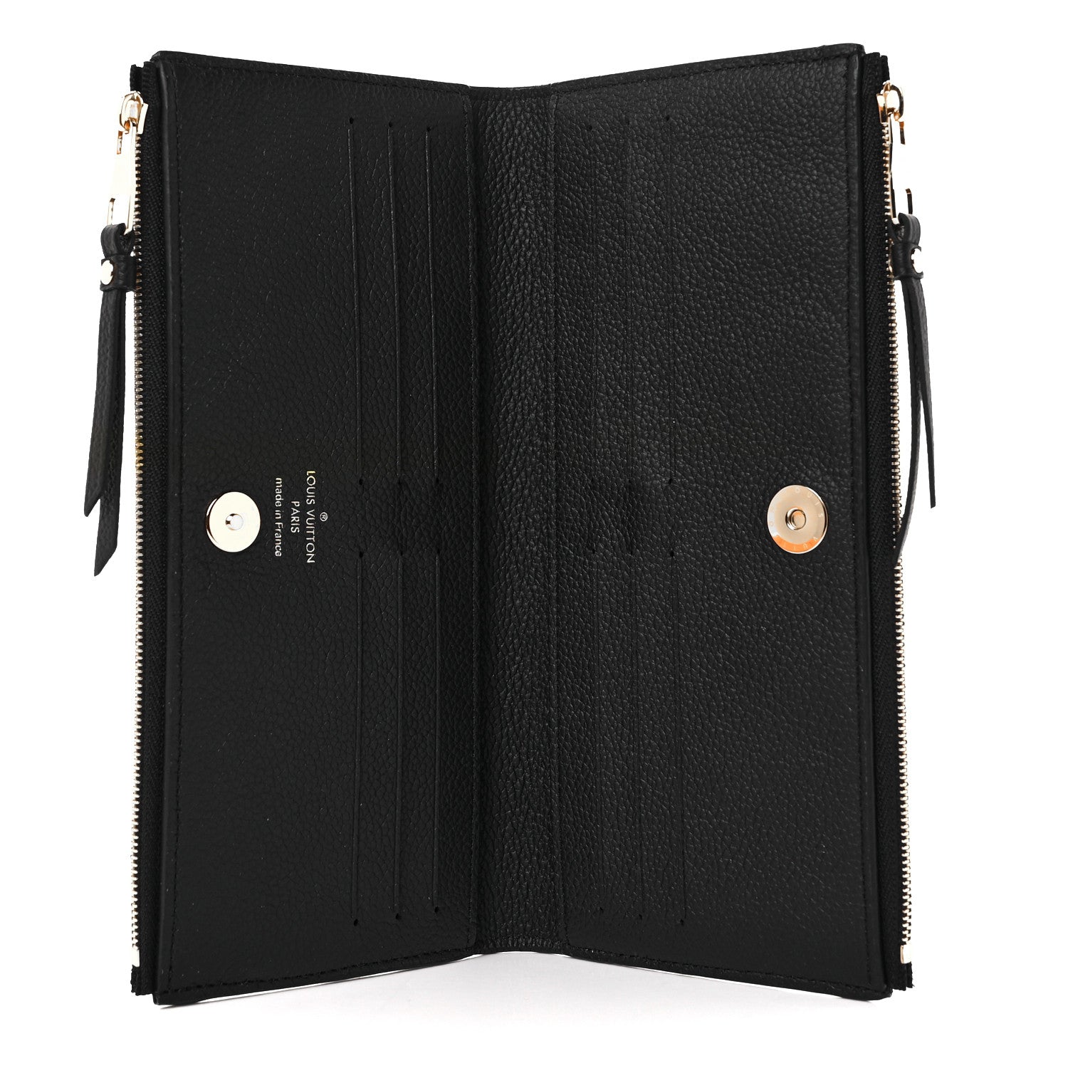 Louis Vuitton Empreinte Adele Wallet Black 5 of 9