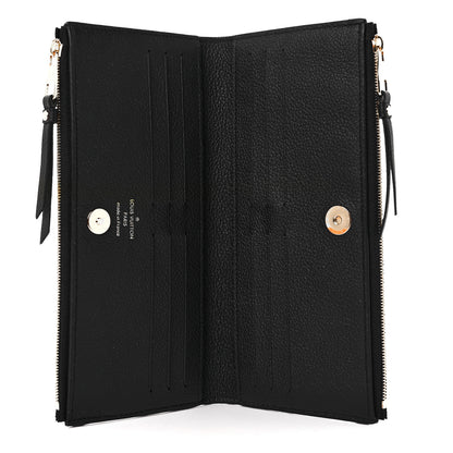 Louis Vuitton Empreinte Adele Wallet Black 5 of 9