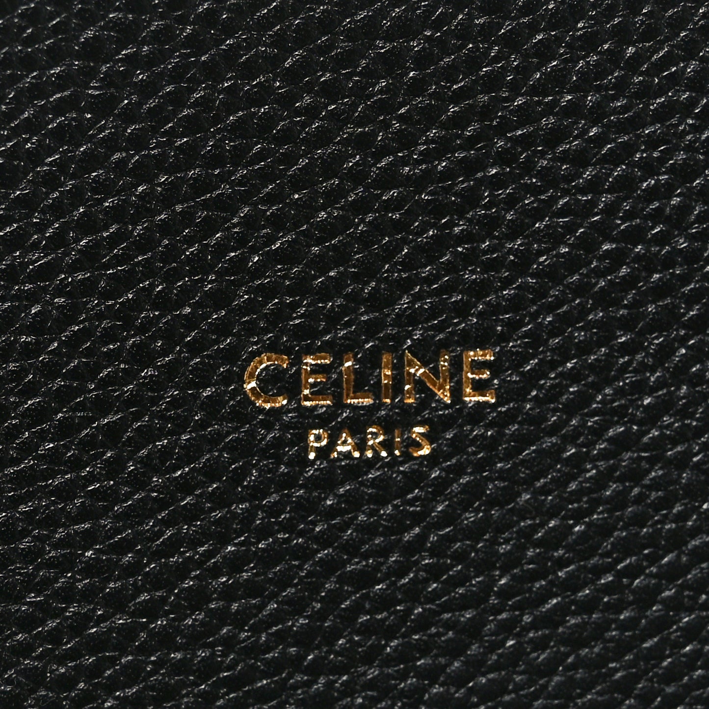 Soft Grained Calfskin Small Belt Cabas Phantom Black