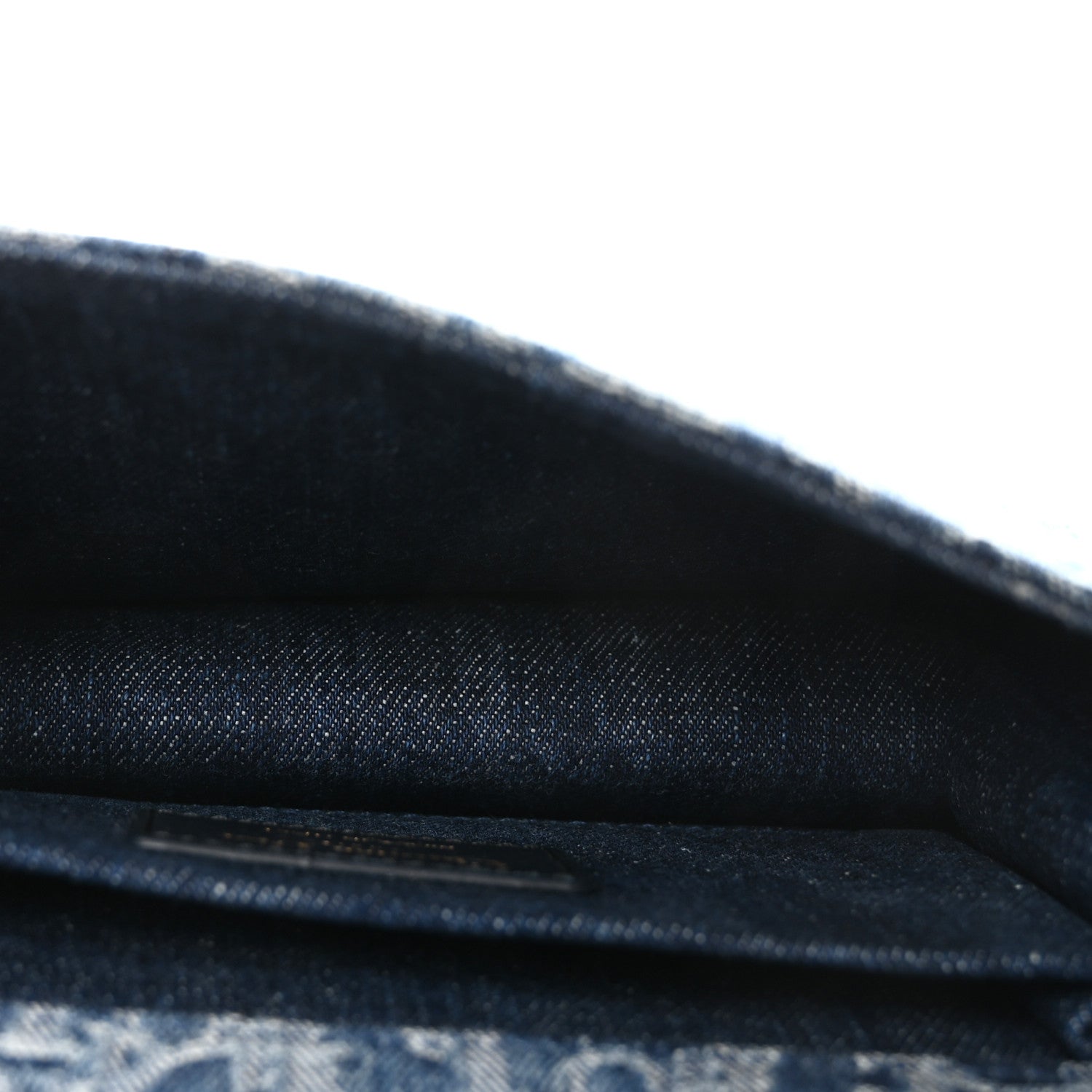 Christian Dior Denim Oblique 30 Montaigne East West Chain Flap Bag 5 of 10