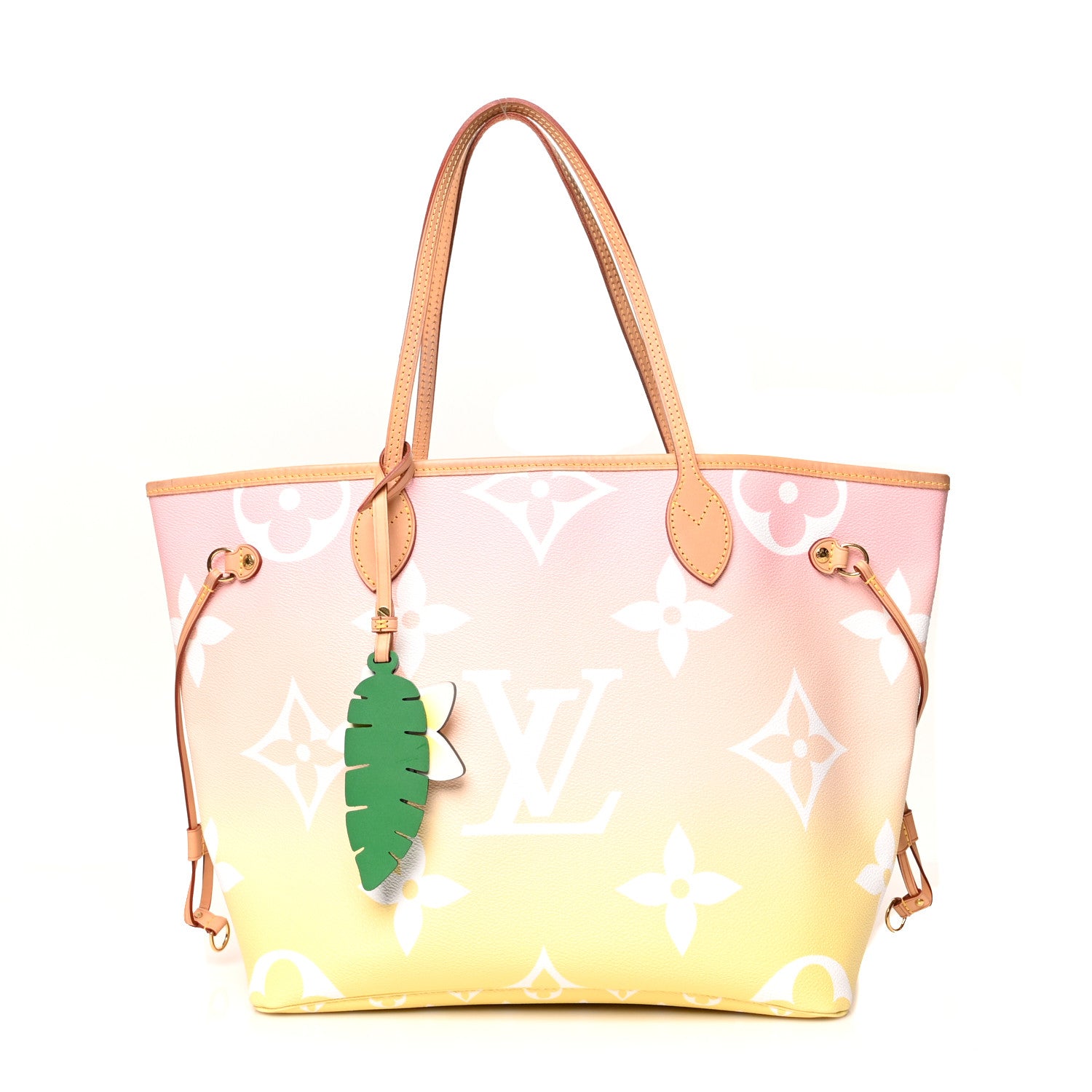 Louis Vuitton Monogram Giant By The Pool Neverfull MM Light Pink 3 of 15