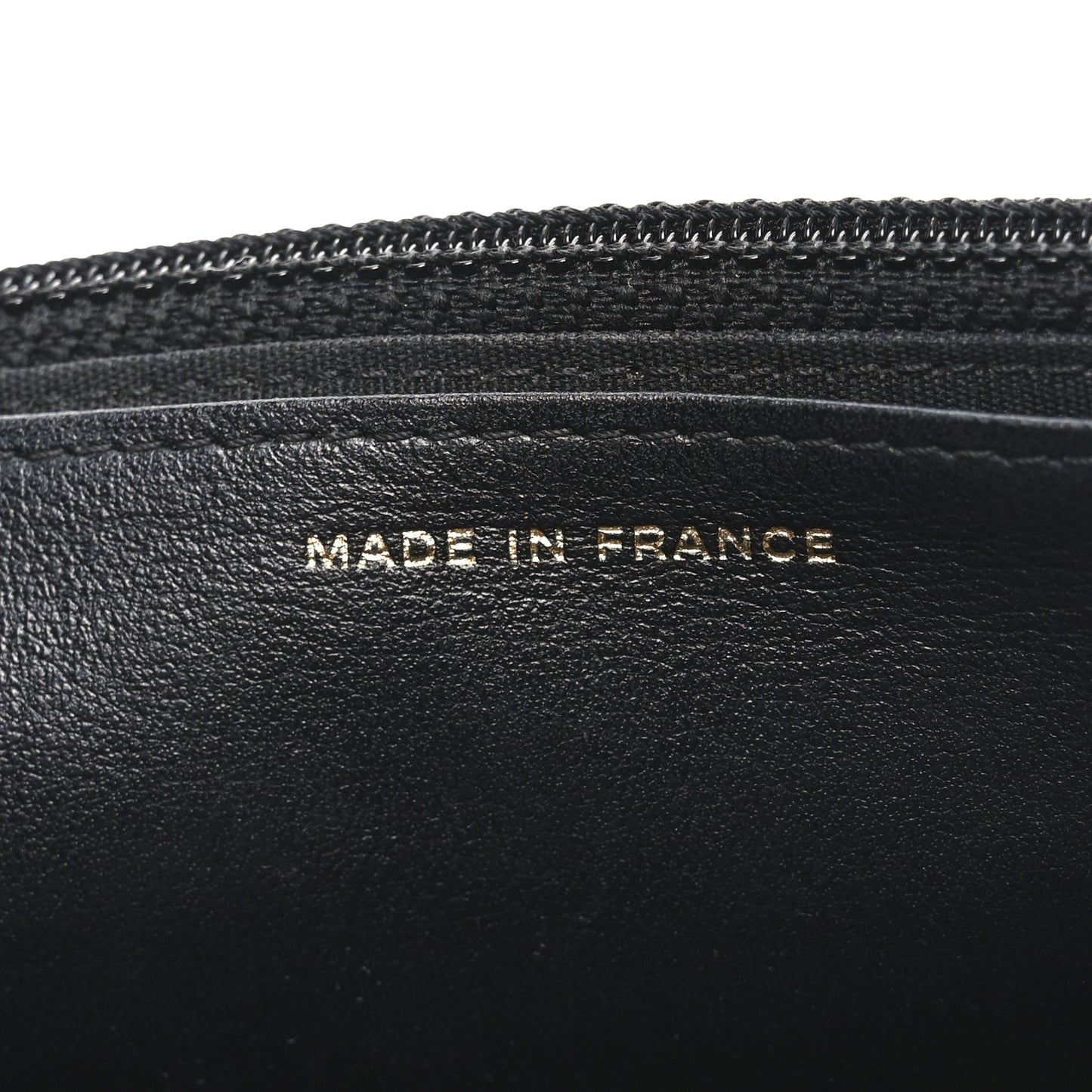 Caviar Quilted Boy Wallet On Chain WOC Black