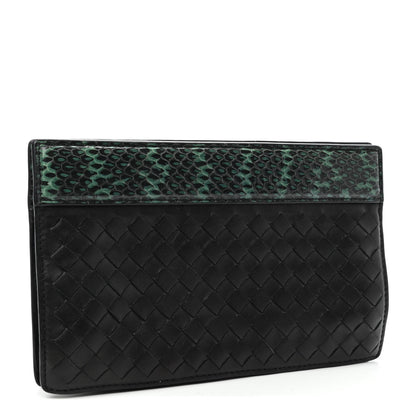 Bottega Veneta Nappa Ayers Intrecciato Clutch Black 2 of 4