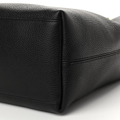 Gucci Pebbled Calfskin Medium Soho Chain Shoulder Bag Black 10 of 10