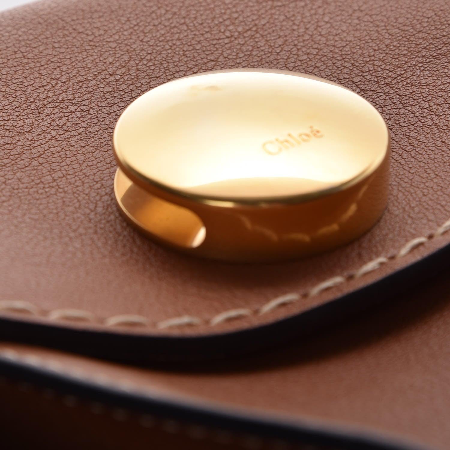 Chloe Calfskin Suede Small Jodie Camera Bag Caramel 7 of 7