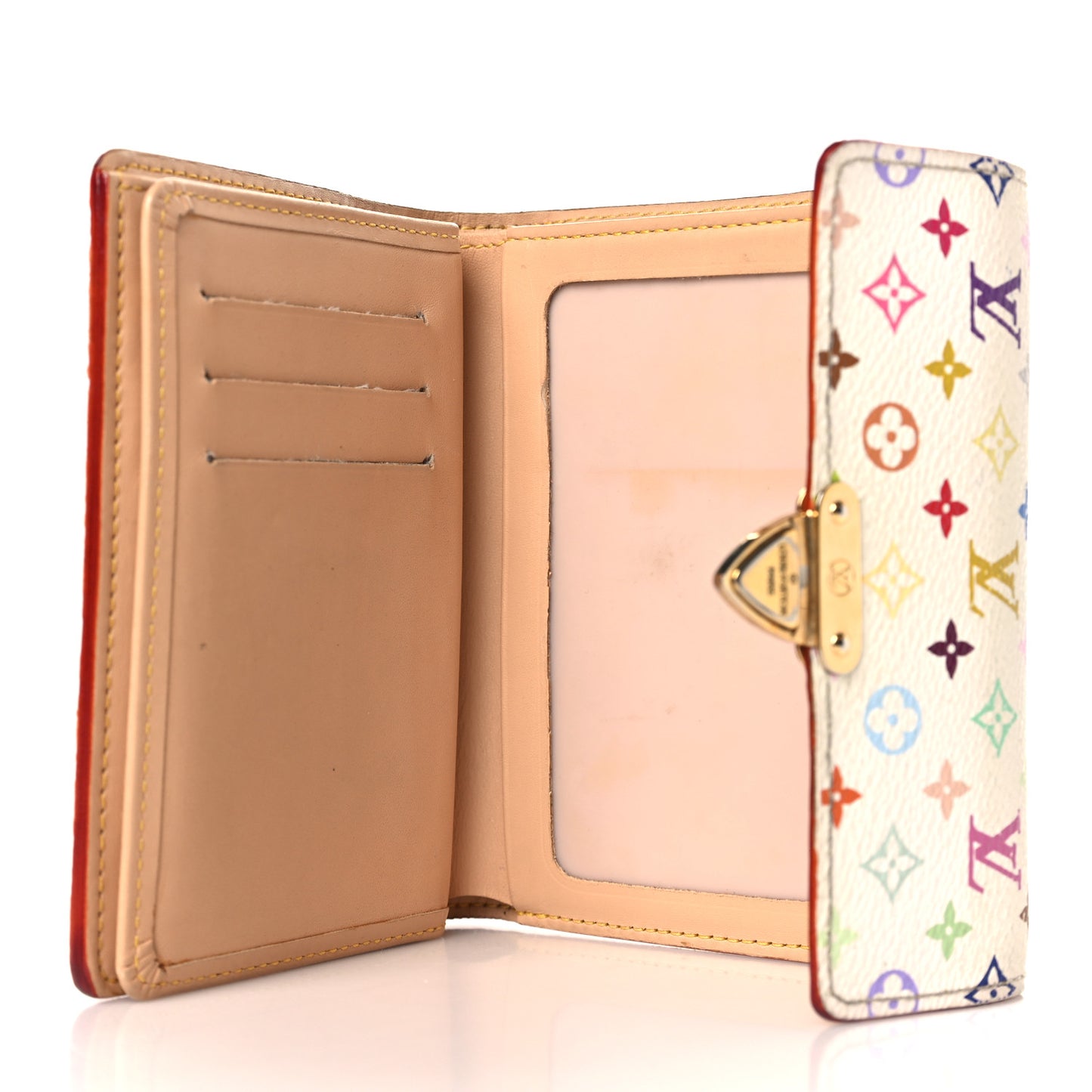 Monogram Multicolor Koala Wallet White
