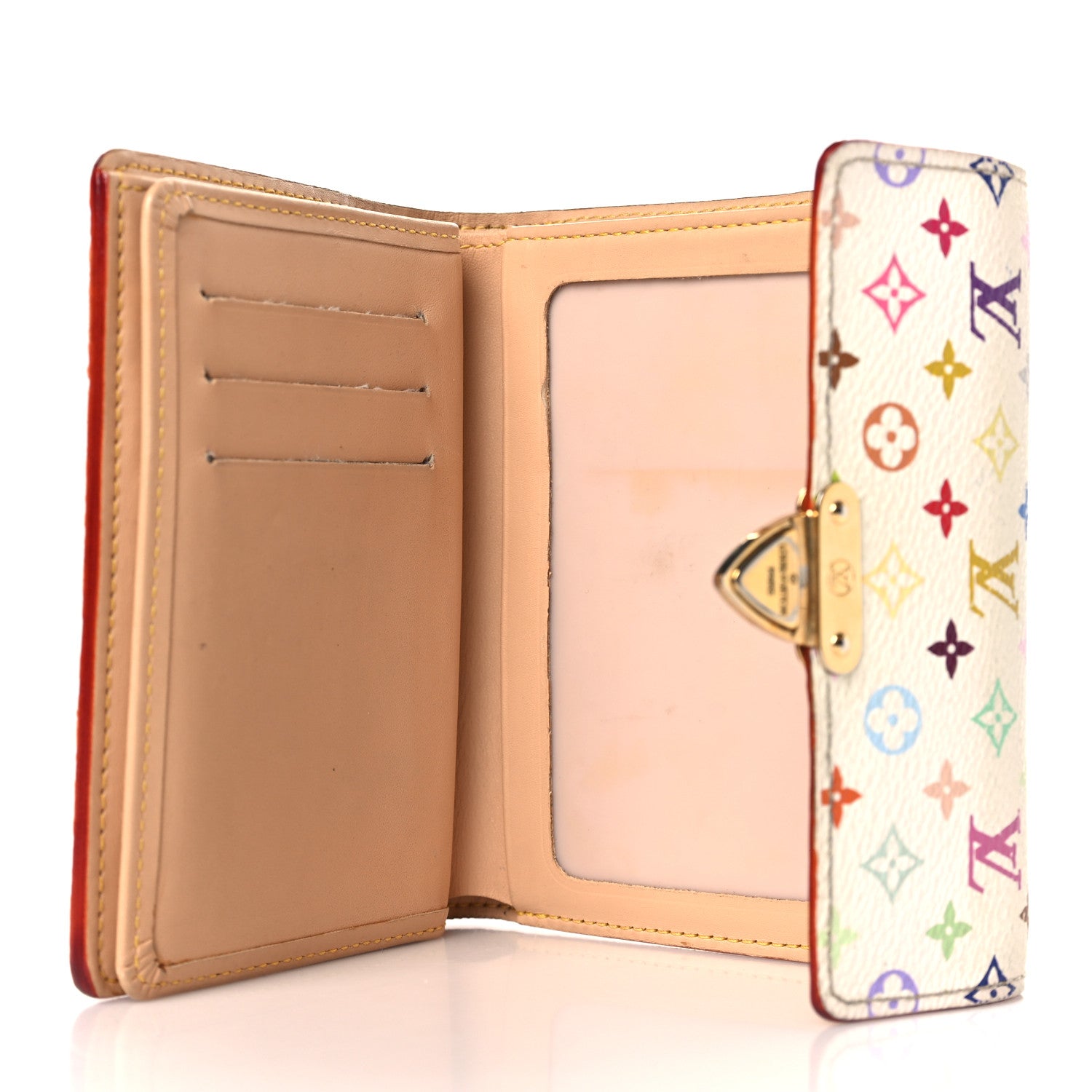Louis Vuitton Monogram Multicolor Koala Wallet White 5 of 6