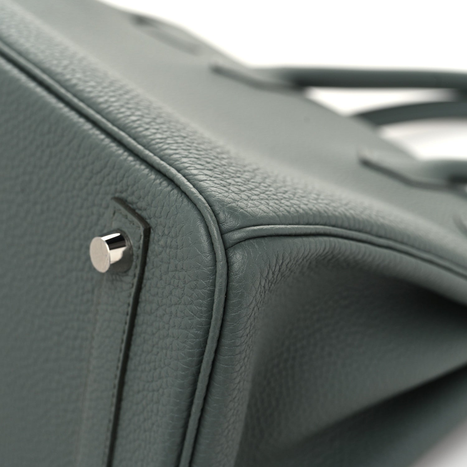Hermes Togo Birkin 30 Vert Amande 12 of 13