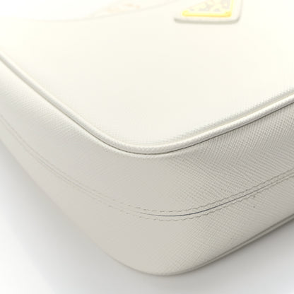 Prada Saffiano Re-Edition 2005 Shoulder Bag White 10 of 13