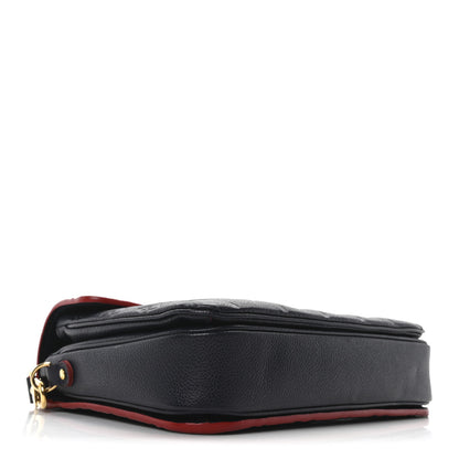 Louis Vuitton Empreinte Pochette Metis Marine Rouge 4 of 9