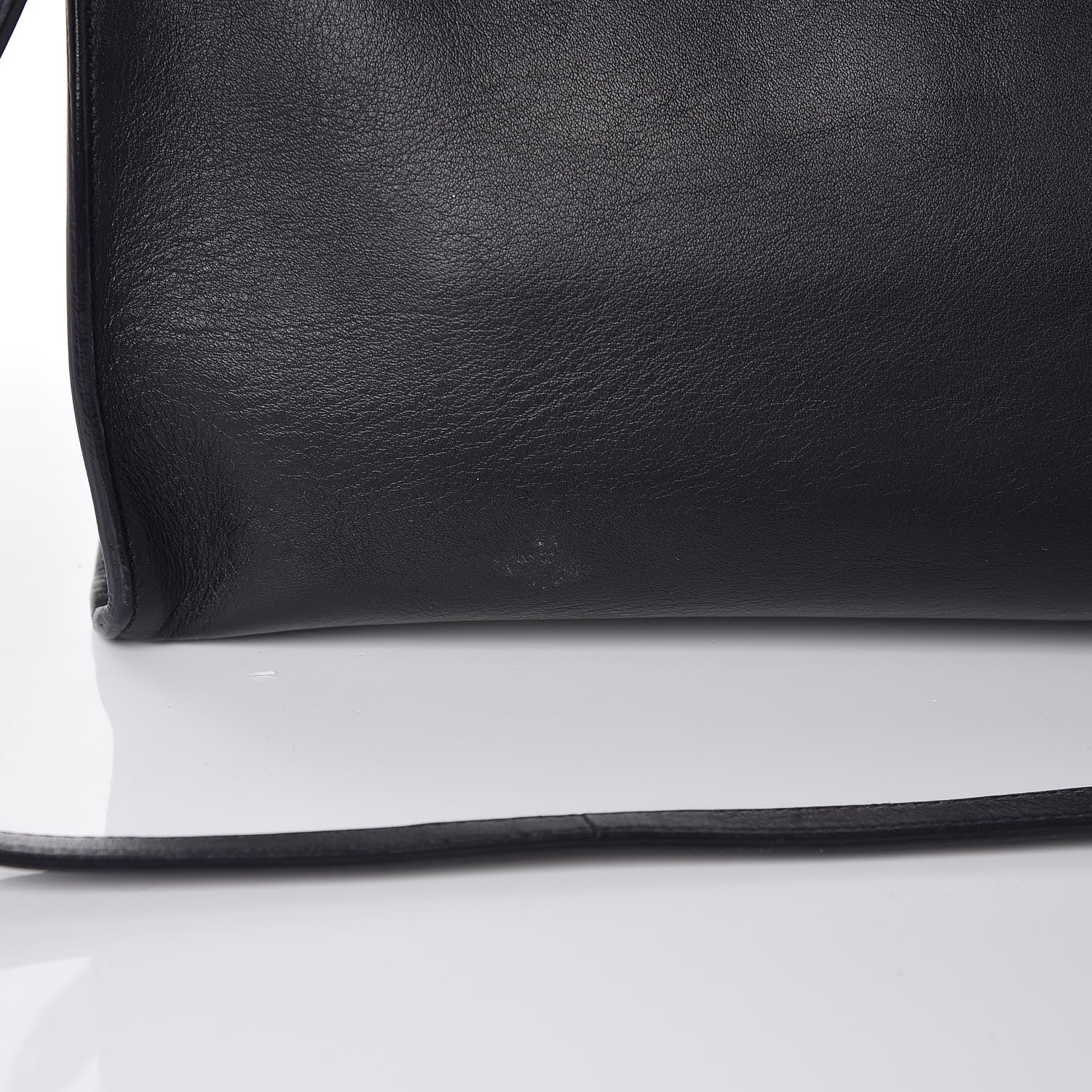 Saint Laurent Calfskin Small Classic Y Cabas Navy Blue 19 of 20
