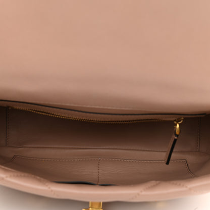 Valentino Garavani Nappa Large Roman Stud Shoulder Bag Rose Cannelle 5 of 11