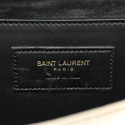 Saint Laurent Metallic Calfskin Medium Serpent Clutch Gold 6 of 15