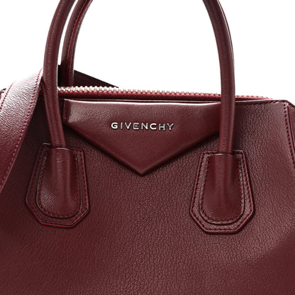 Givenchy Sugar Goatskin Small Antigona Oxblood 8 of 10