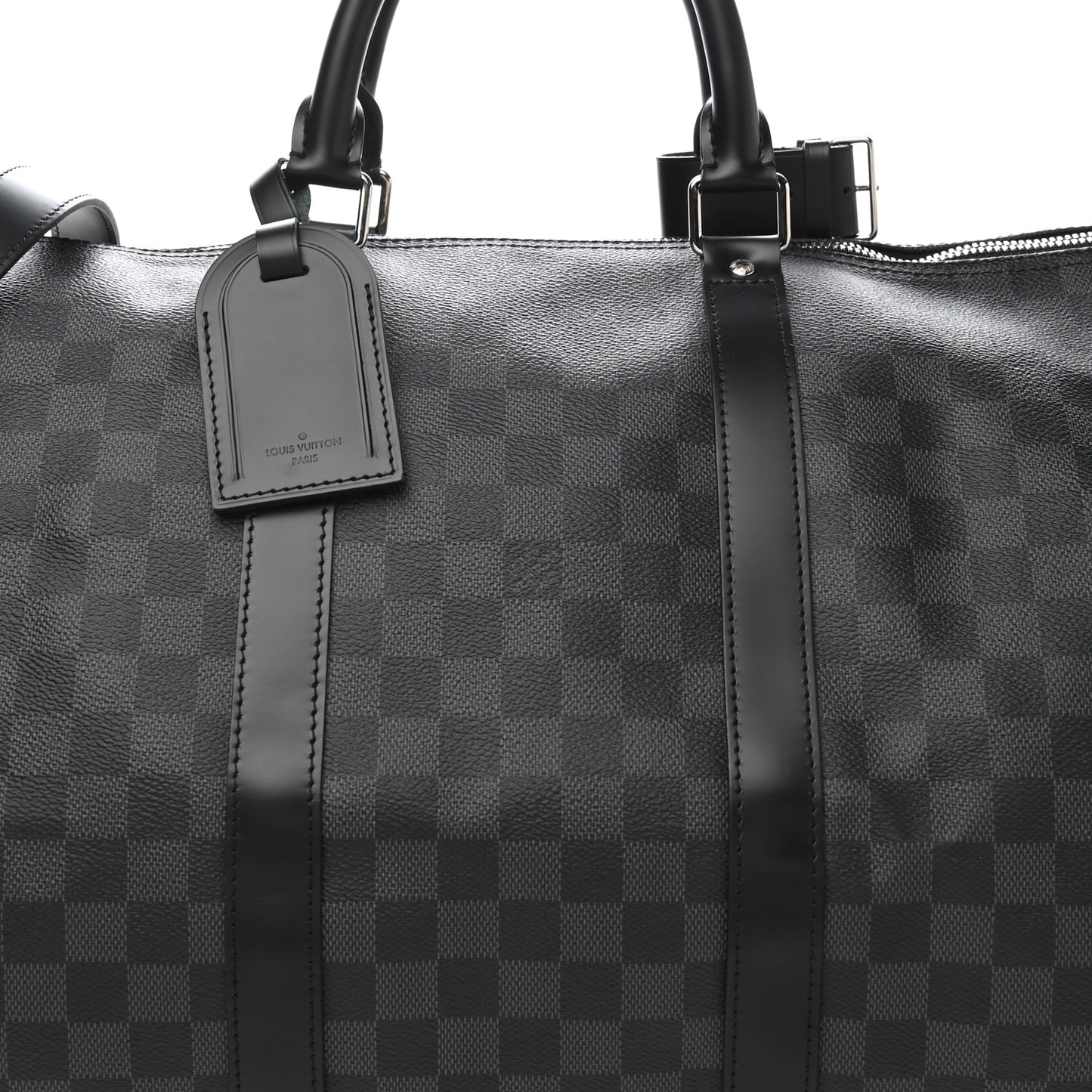 Damier Graphite Keepall Bandouliere 55