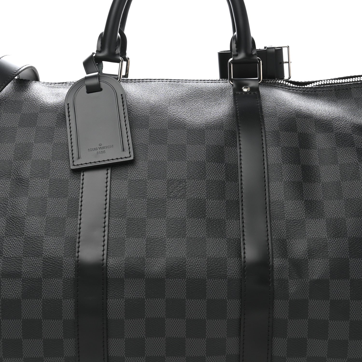 Louis Vuitton Damier Graphite Keepall Bandouliere 55 8 of 12