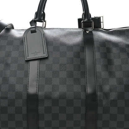 Louis Vuitton Damier Graphite Keepall Bandouliere 55 8 of 12