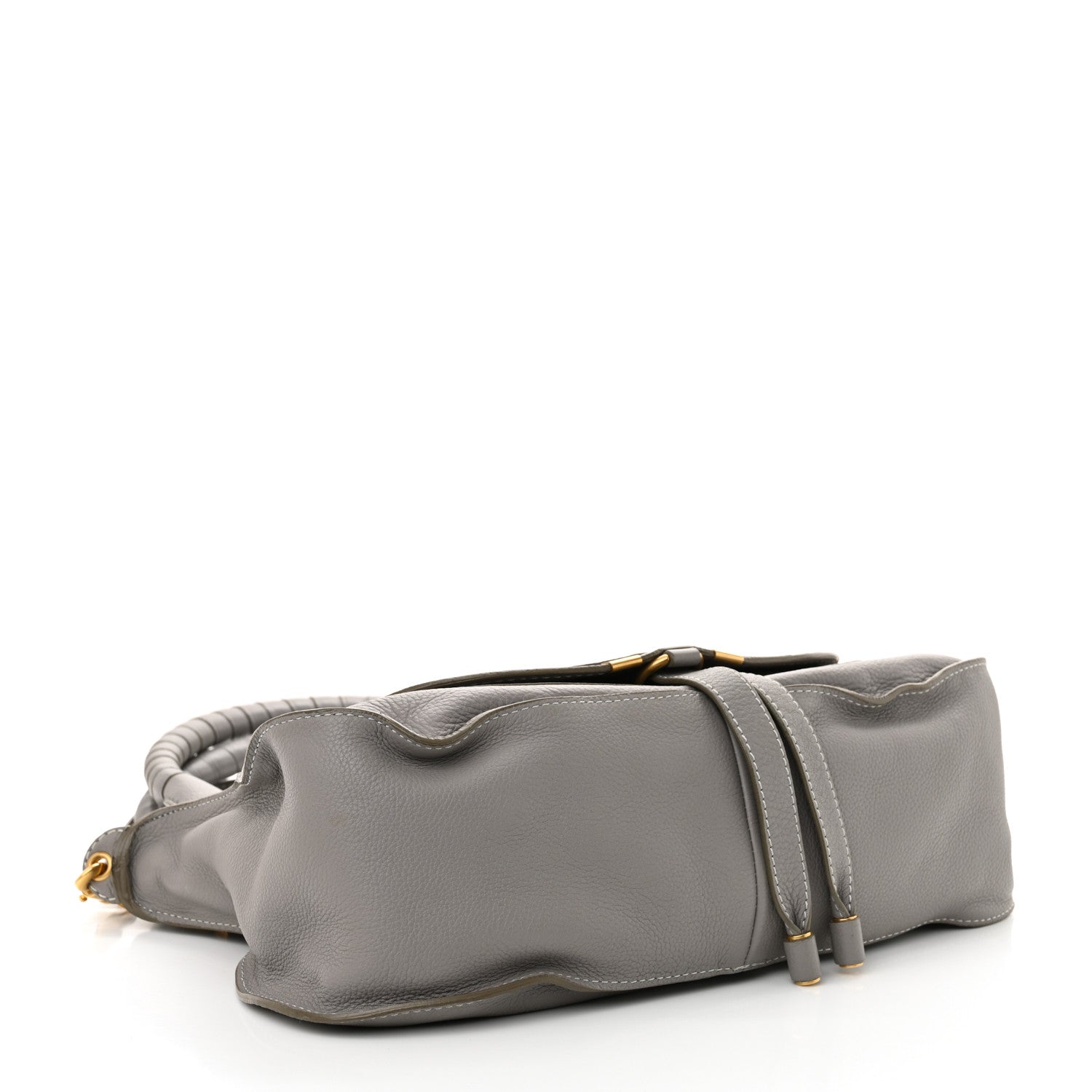 Chloe Calfskin Medium Marcie Satchel Cashmere Grey 4 of 12