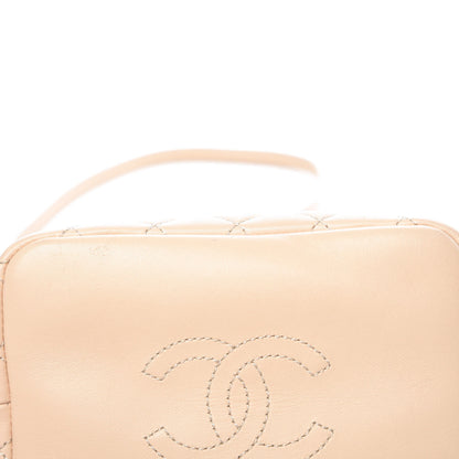 Chanel Lambskin Quilted Hobo Beige 9 of 12