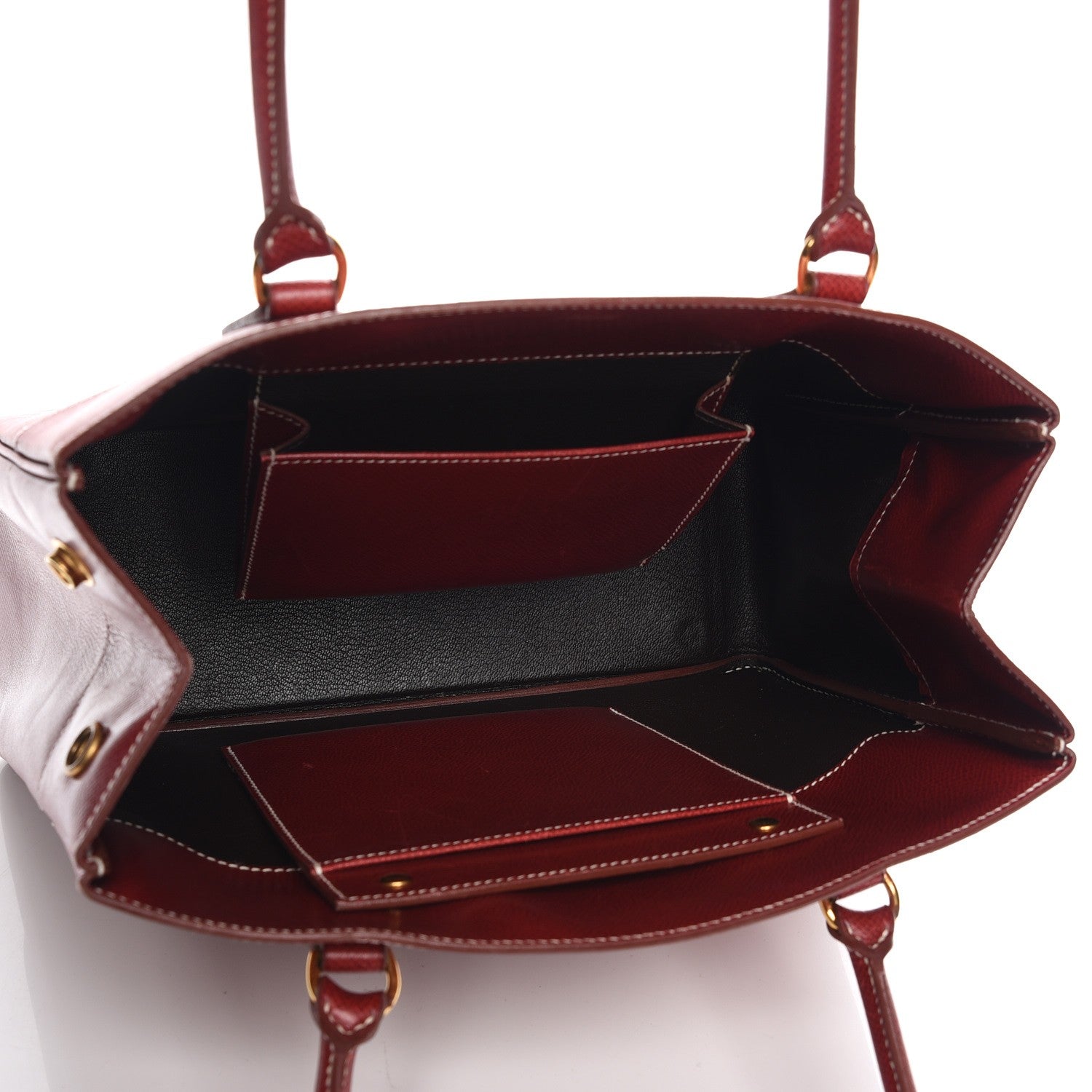 Hermes Courchevel La 30 Shoulder Bag Rouge 5 of 37