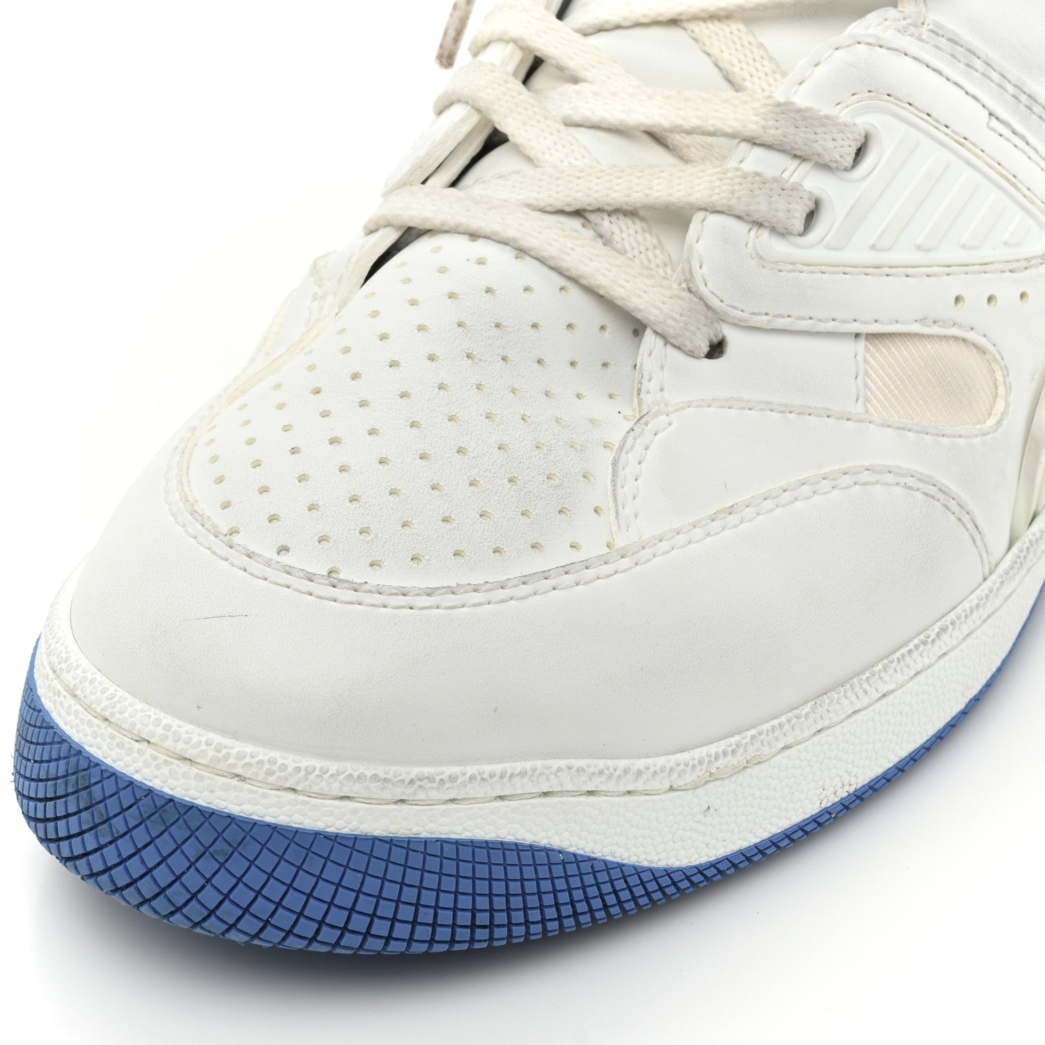Gucci Demetra Mens Basket High Top Sneakers 9 Great White 12 of 14
