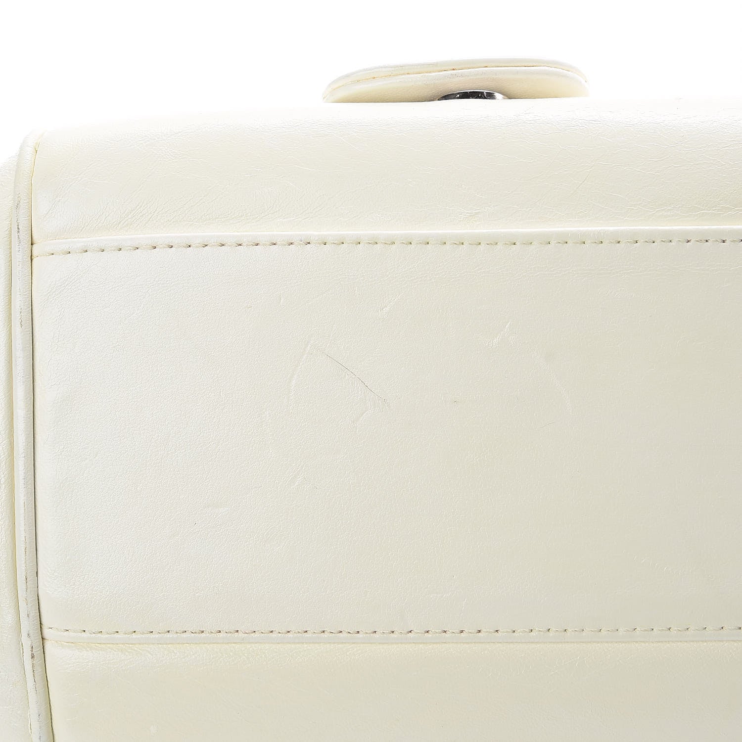 Chanel Lambskin Quilted Small Accordion Flap White 11 of 21