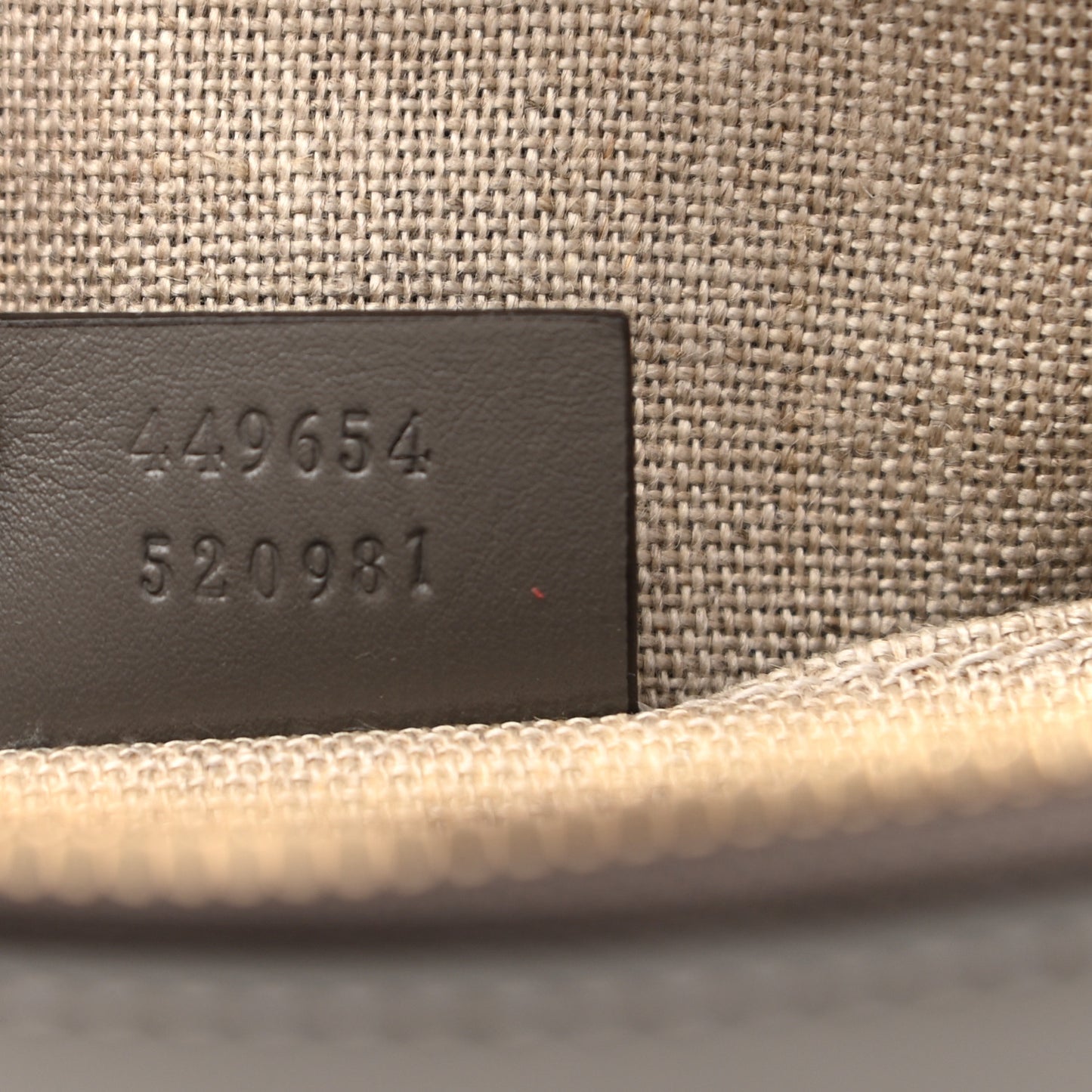 Microguccissima Mini Dome Bag Loess