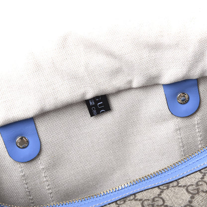 Gucci GG Plus Monogram Medium Joy Boston Light Blue 10 of 11