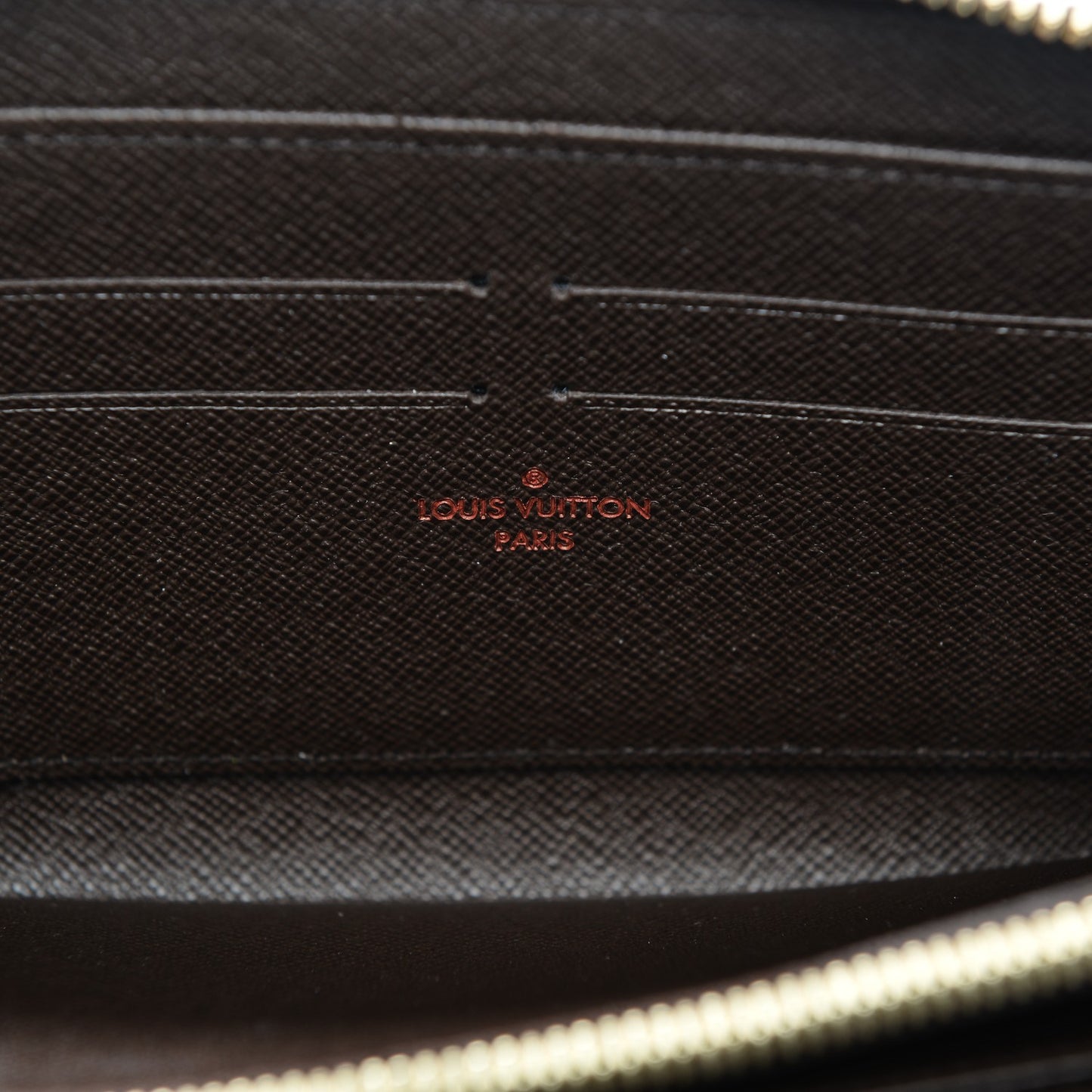 Damier Ebene Zippy Wallet